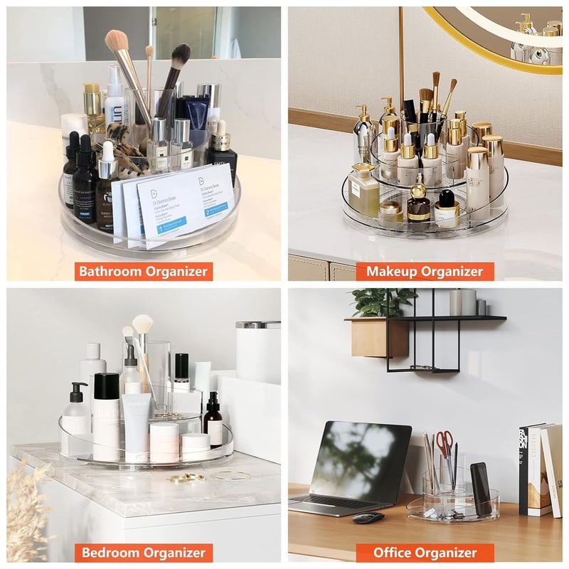 ORGANIZADOR DE MAQUILLAJE 360 GRADOS